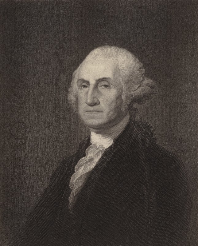 George Washington door Gilbert Stuart