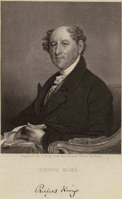 Rufus King door Gilbert Stuart