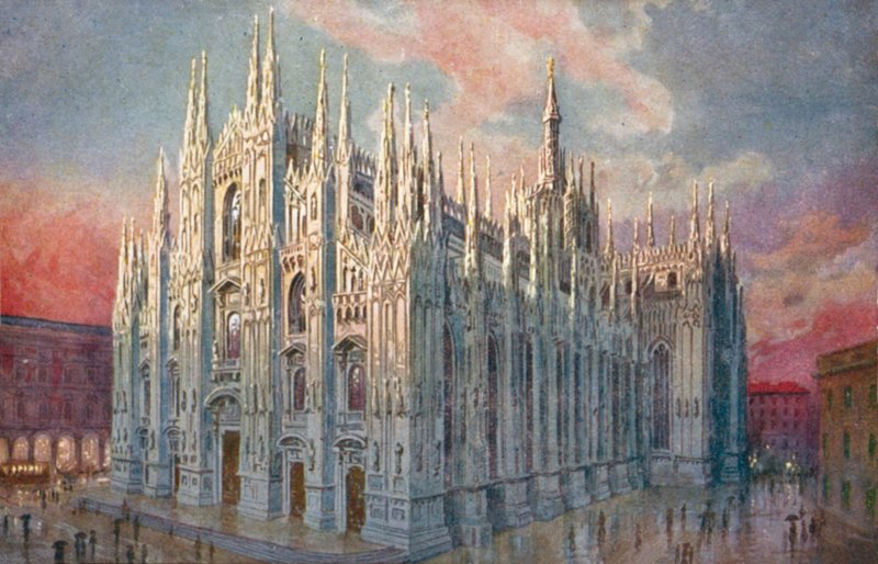 Milaan: Duomo door Giovanni Guerzoni