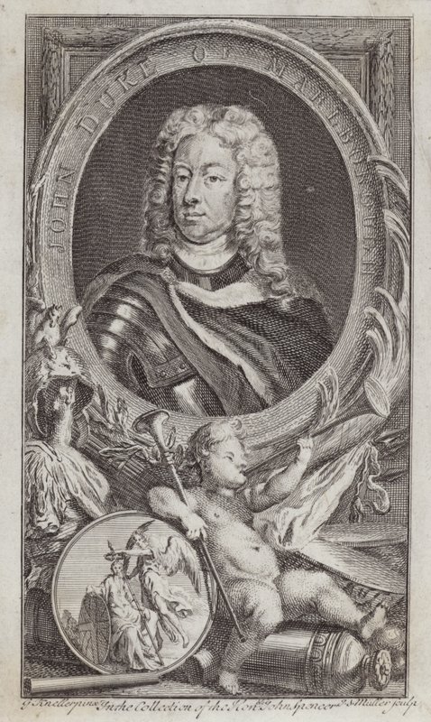 John Churchill door Godfrey Kneller