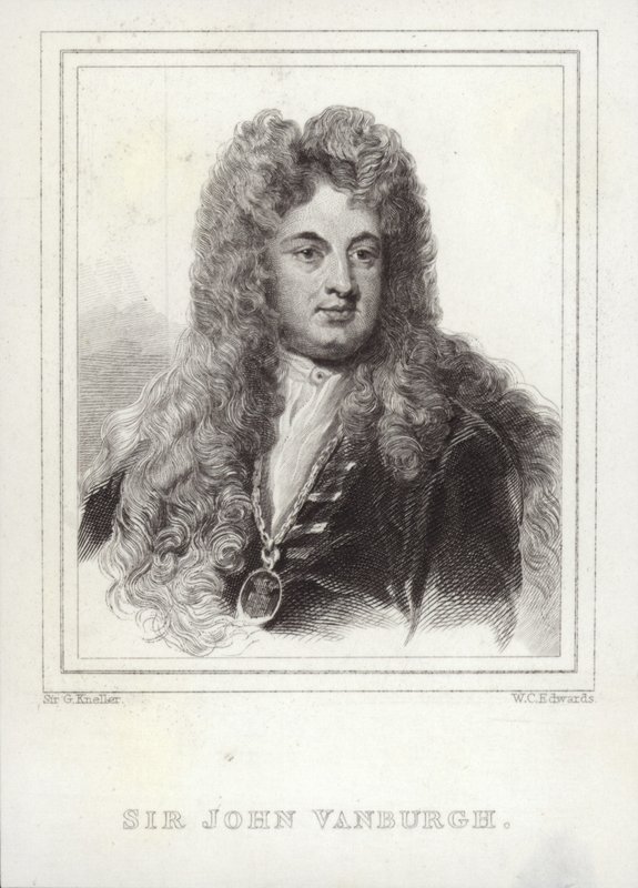John Vanburgh door Godfrey Kneller