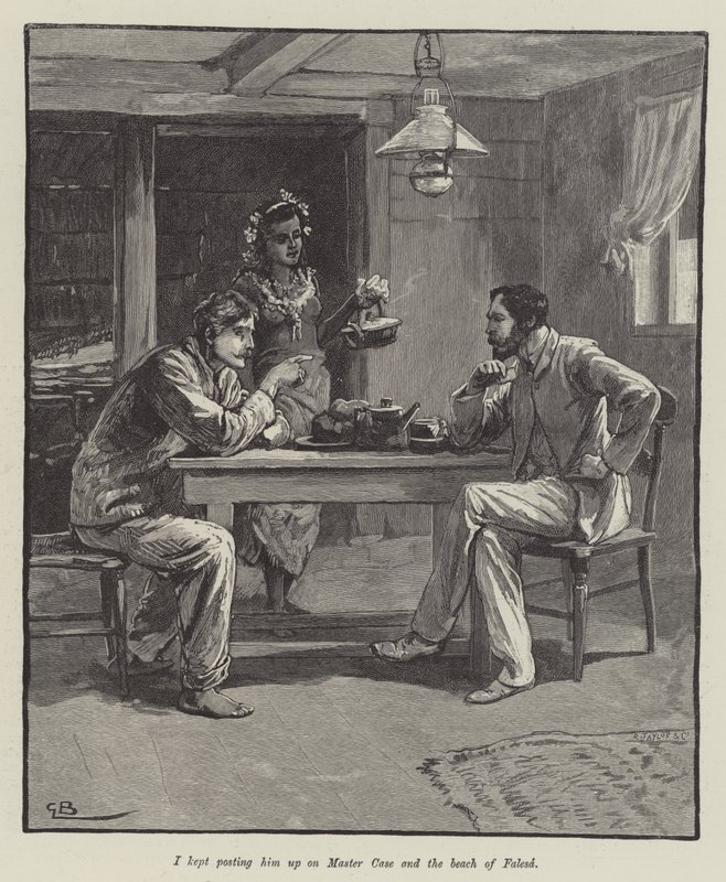 Uma, of Het strand van Falesa, door Robert Louis Stevenson door Gordon Frederick Browne