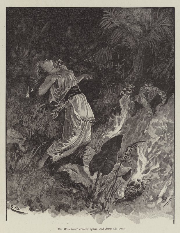 Uma, of Het strand van Falesa, door Robert Louis Stevenson door Gordon Frederick Browne
