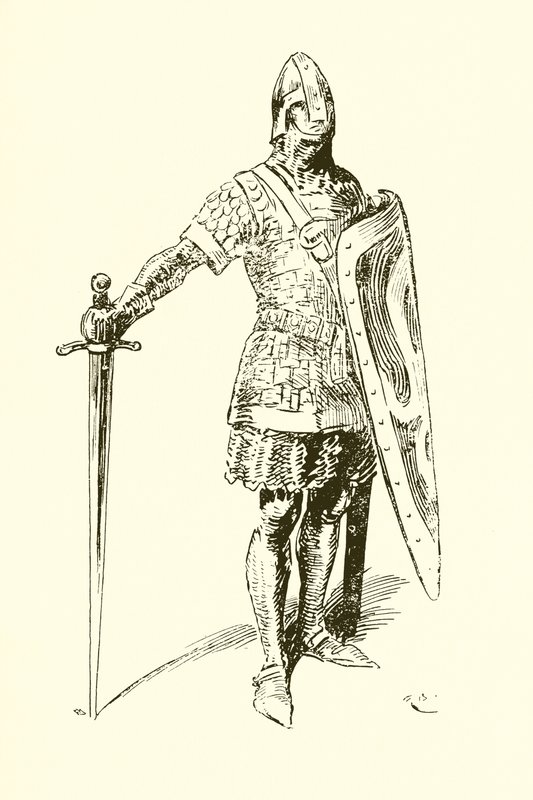 Normandische Ridder door Gordon Frederick Browne