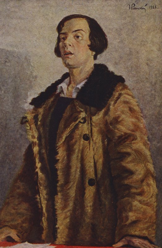 Voorzitster door Grigory Grigorievich Ryazhsky
