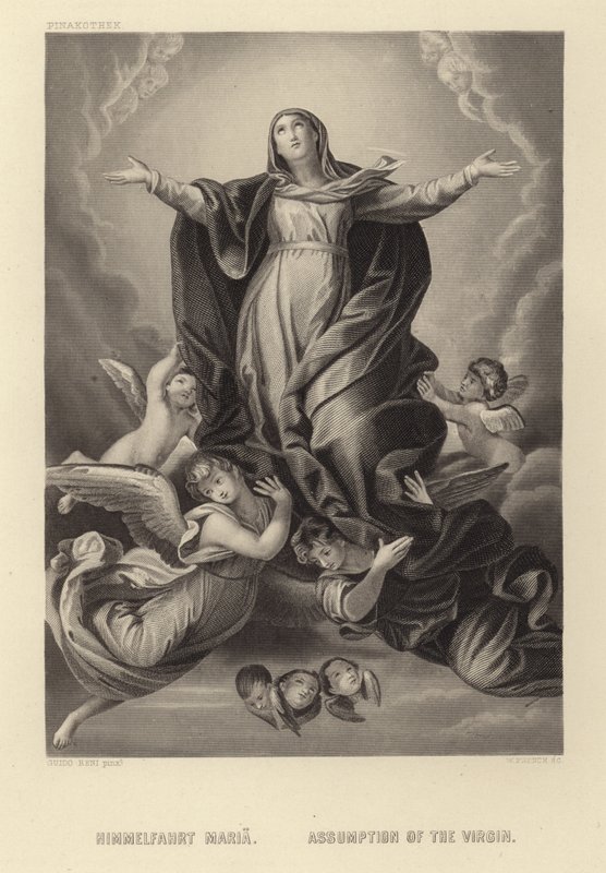 De tenhemelopneming van de Maagd door Guido Reni