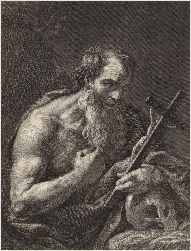 Sint Hiëronymus door Guido Reni