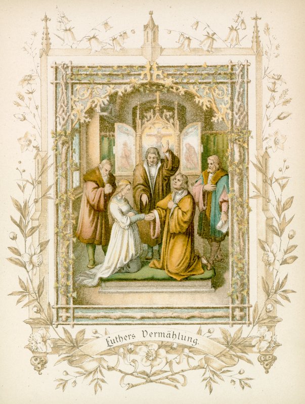 Leven van Martin Luther door Gustav Ferdinand Leopold Konig