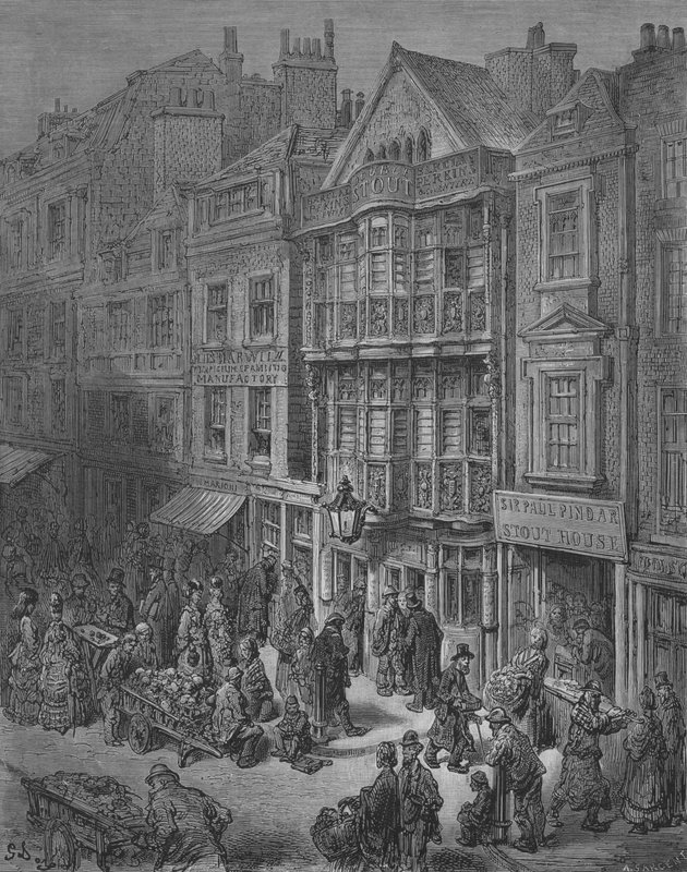 Bishopsgate door Gustave after Dore