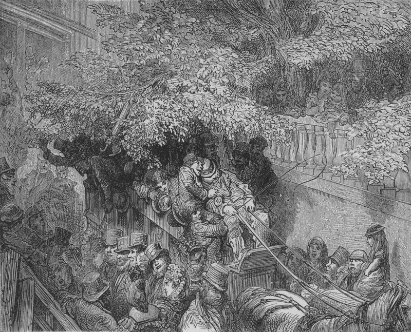 John Bull Na Het Drinken! door Gustave after Dore