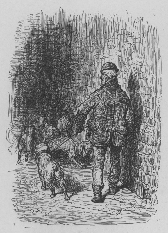 De Hondenverkoper door Gustave after Dore