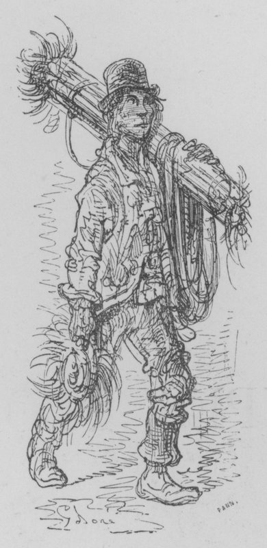 De Schoorsteenveger door Gustave after Dore