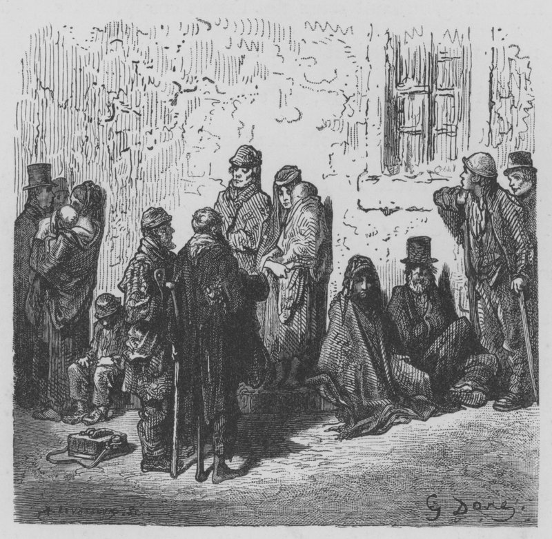 Les Miserables door Gustave after Dore