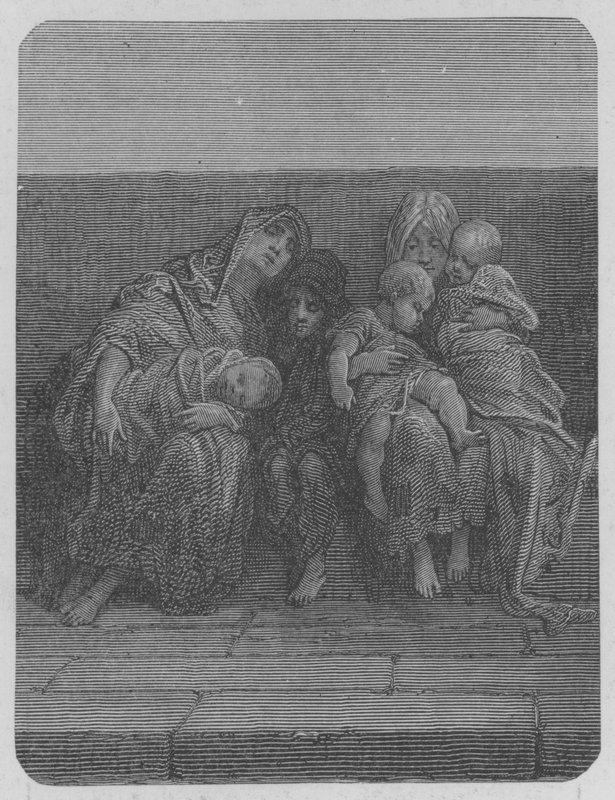 Moeders en Kinderen door Gustave after Dore