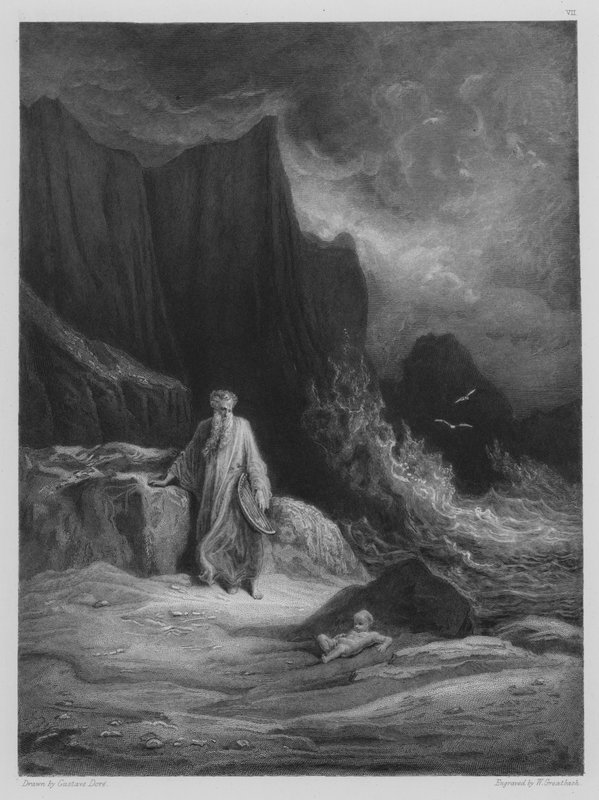 De Vondst van Koning Arthur door Gustave after Dore