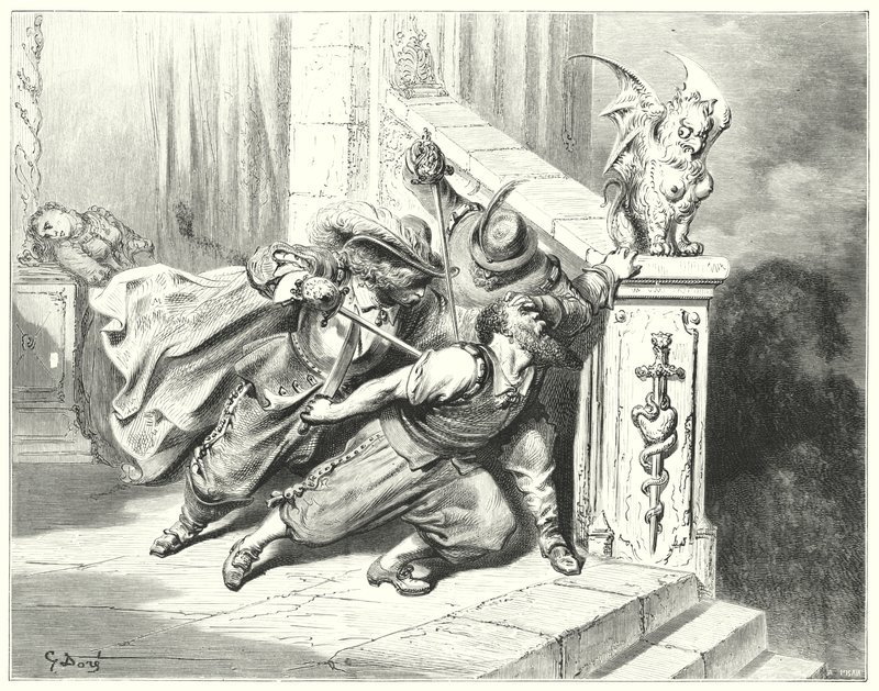 Blauwbaard door Gustave Dore