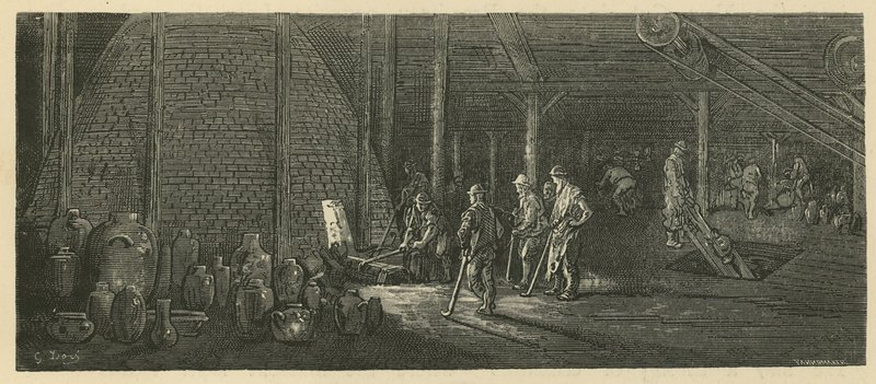 Lambeth Potteries door Gustave Dore