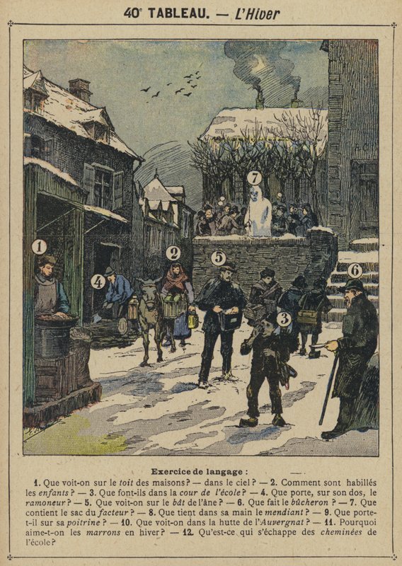 De Winter door Gustave Fraipont