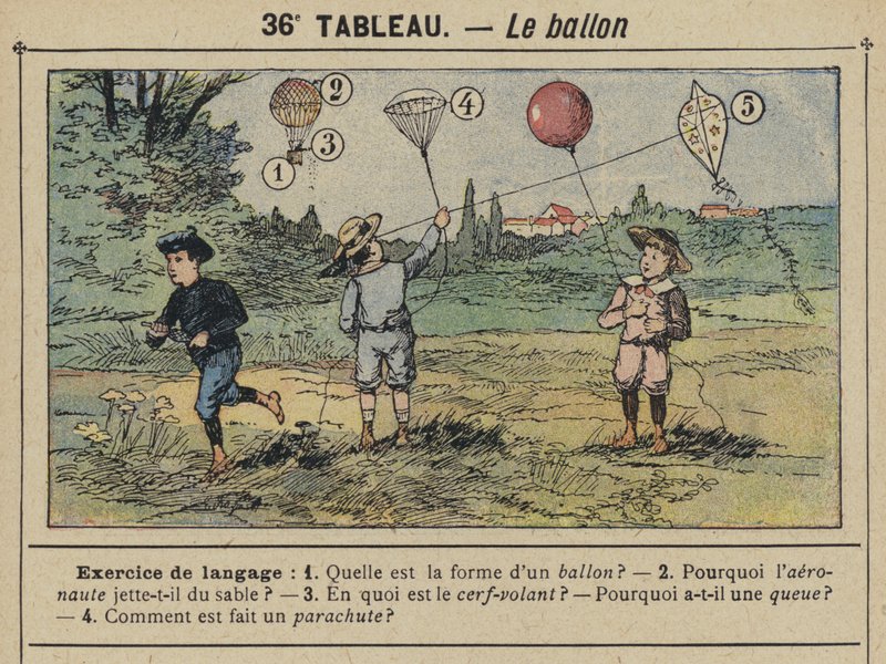 De Ballon door Gustave Fraipont