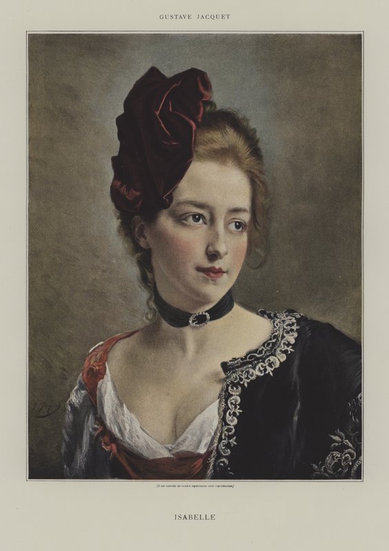 Isabelle door Gustave Jacquet
