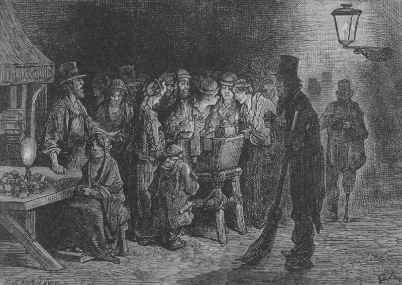 De Kleine Beroepen door Gustave after Dore