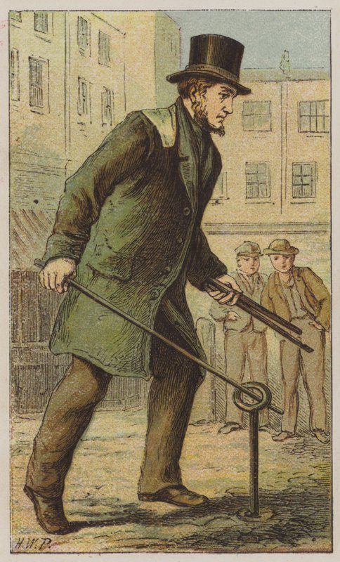 Waterkraanbediende door H.W. (after) Petherick