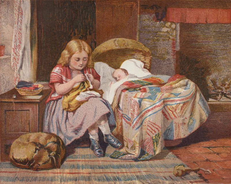 Moeders hulp door H. Garland