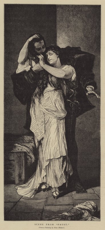 Scène uit Faust door Hans Makart
