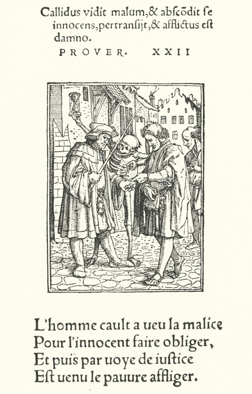 De Advocaat door Hans (after) Holbein the Younger