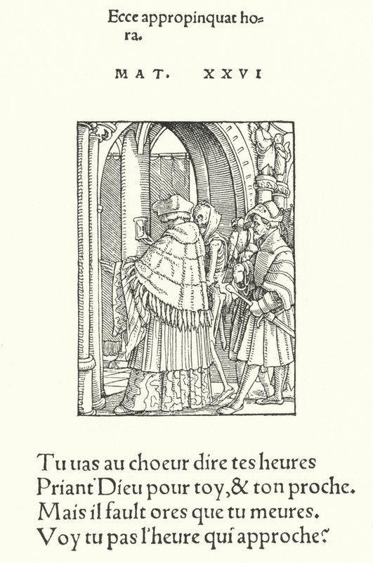 De kanunnik door Hans (after) Holbein the Younger