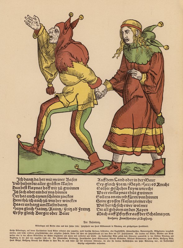 De Neusdans door Hans Guldenmundt