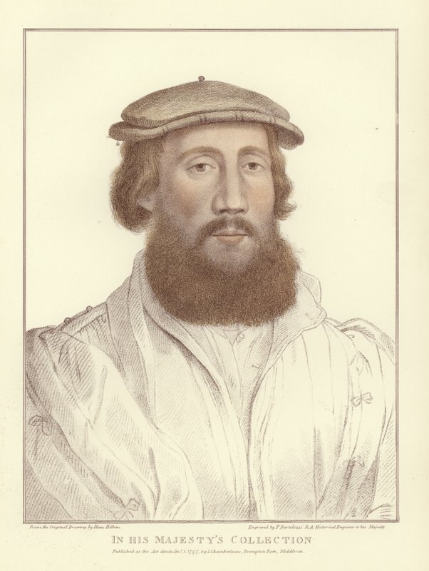 Anonieme man door Hans Holbein der Jüngere