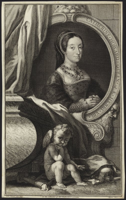 Catherine Howard door Hans Holbein der Jüngere