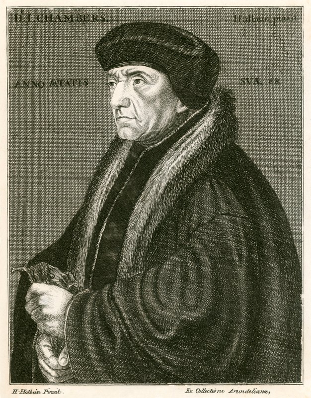 Dr. Chambers door Hans Holbein der Jüngere