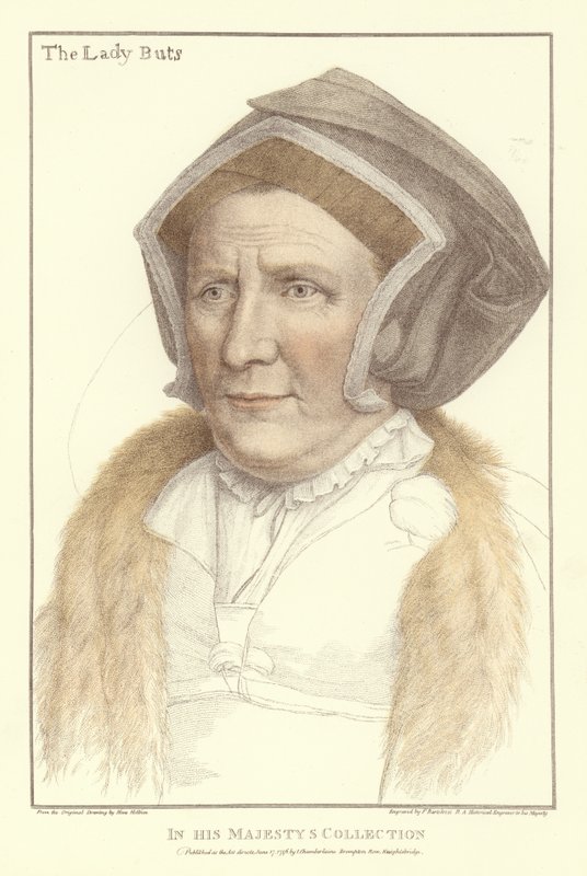 Lady Margaret Butts door Hans Holbein der Jüngere