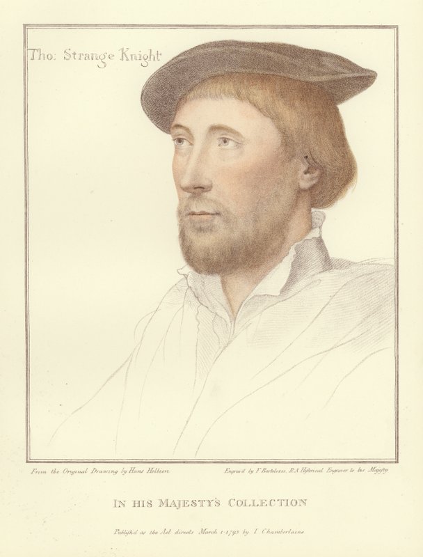 Sir Thomas Strange door Hans Holbein der Jüngere