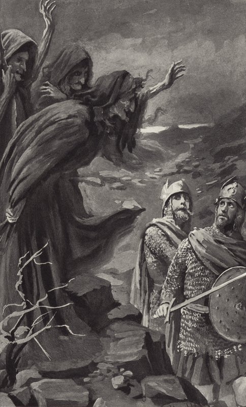 Wees gegroet! Koning die hierna zal zijn! door Harold Copping