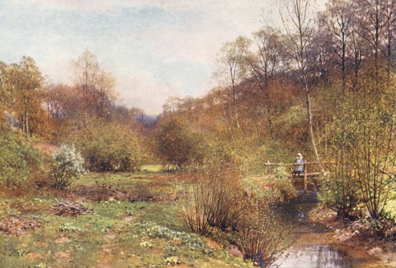 Het ontluikende jaar, Ockley door Harold Sutton Palmer
