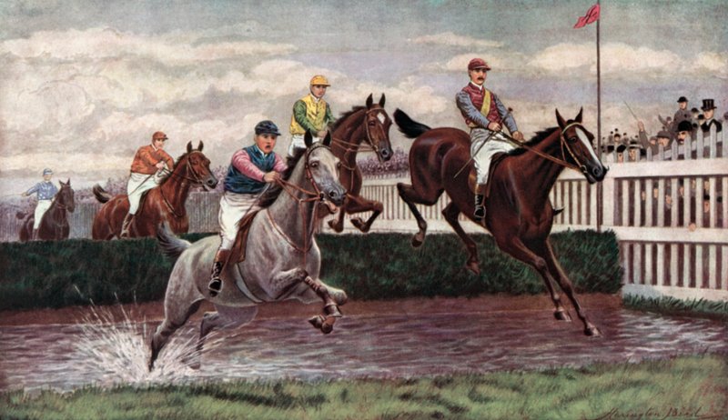 Steeplechasing door Harrington Bird