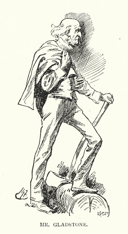 Mr Gladstone door Harry (after) Furniss