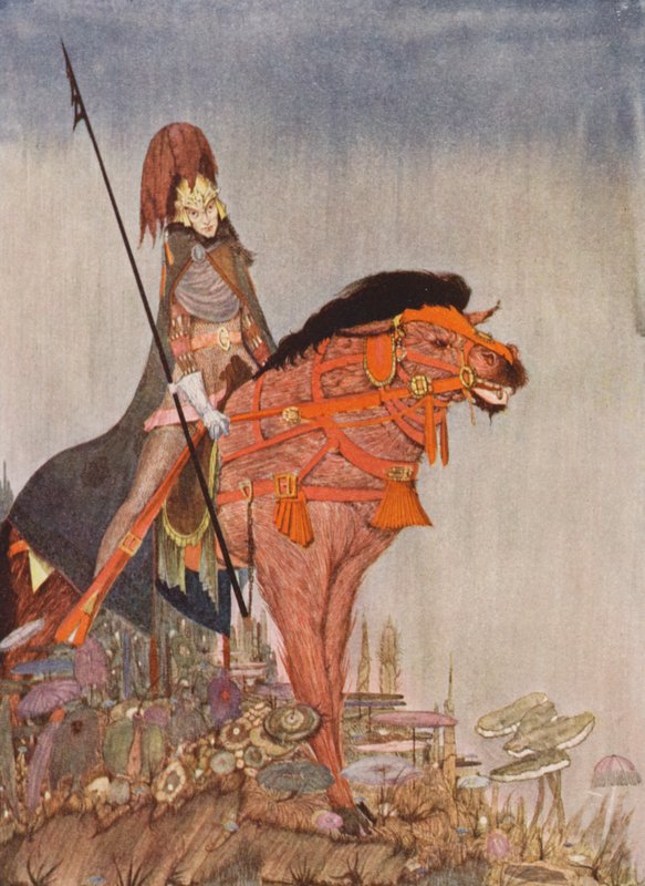 Edgar Allan Poe: Metzengerstein door Harry Clarke
