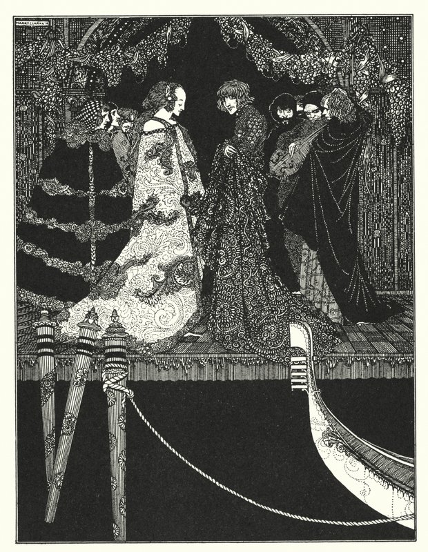 Edgar Allan Poe: De toewijzing door Harry Clarke