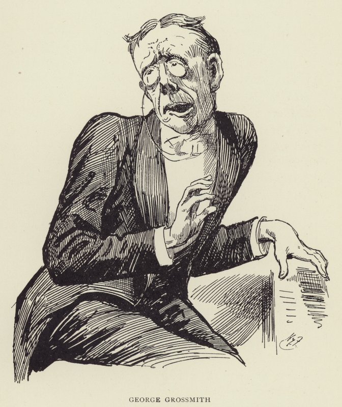 George Grossmith door Harry Furniss