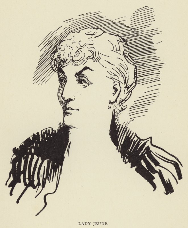 Lady Jeune door Harry Furniss