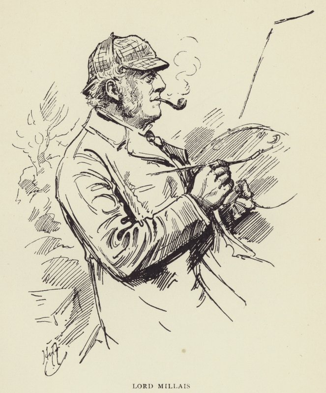 Lord Millais door Harry Furniss