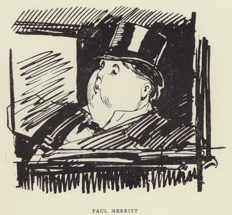 Paul Merritt door Harry Furniss