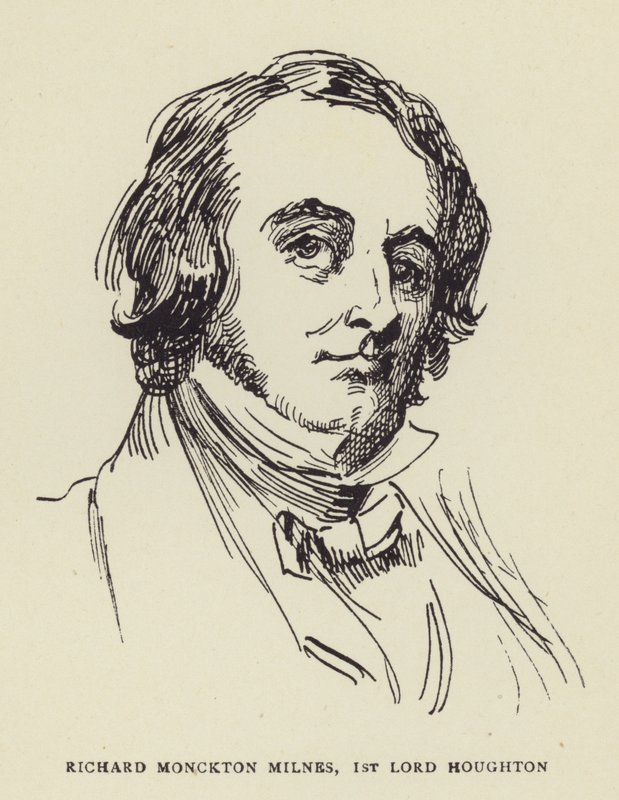 Richard Monckton Milnes, 1e Lord Houghton door Harry Furniss