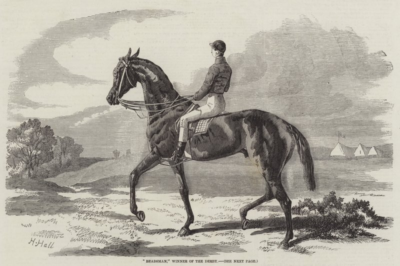 Beadsman, Winnaar van de Derby door Harry Hall