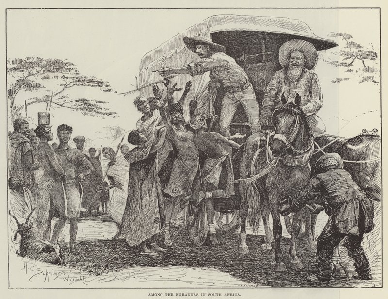 Onder de Korannas in Zuid-Afrika door Henry Charles Seppings Wright