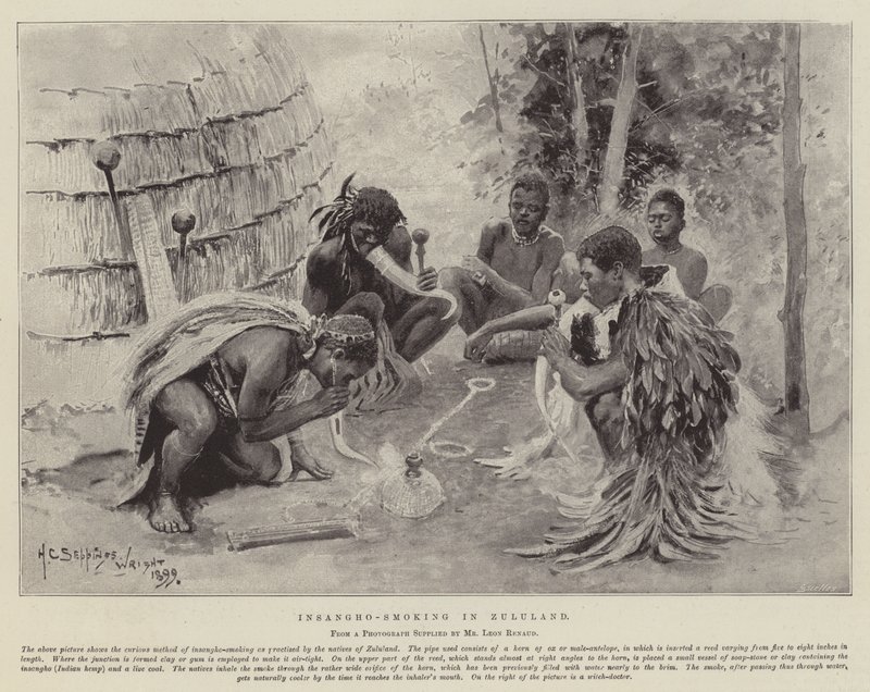 Insangho-roken in Zululand door Henry Charles Seppings Wright